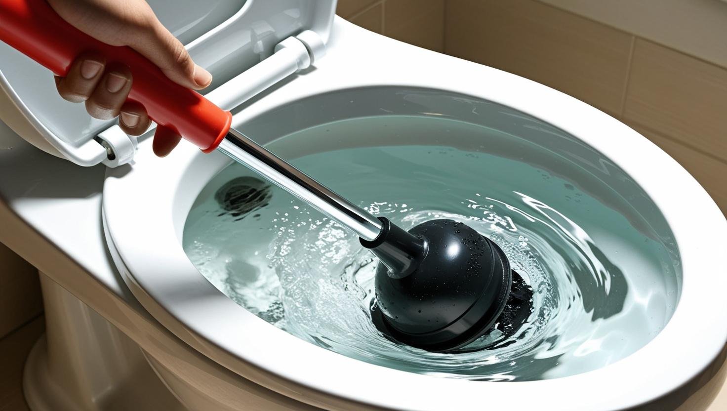 crie imagem de desentupidora de vaso 3