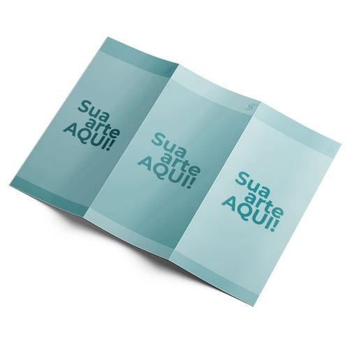 folder criativo duas dobras